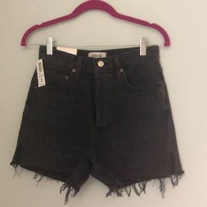 NWT AGOLDE Dee Super High Rise Shorts size 26